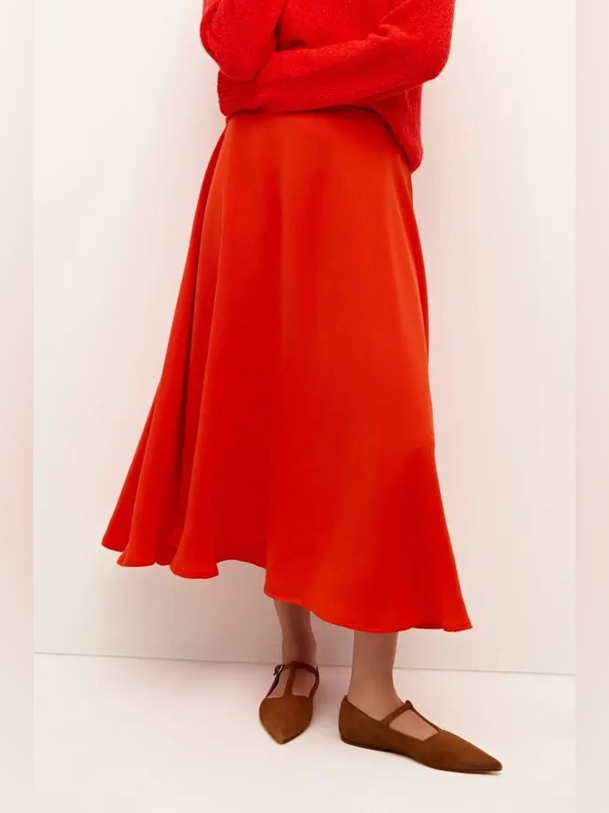 Marie Oliver Helga Skirt Fuego Size 0 Nwt